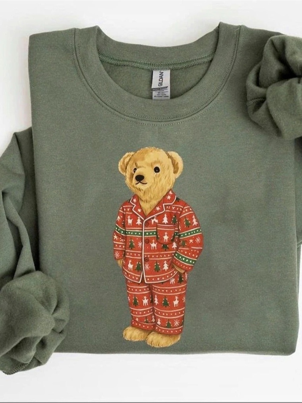 Sweatshirt Christmas Bear Graphics